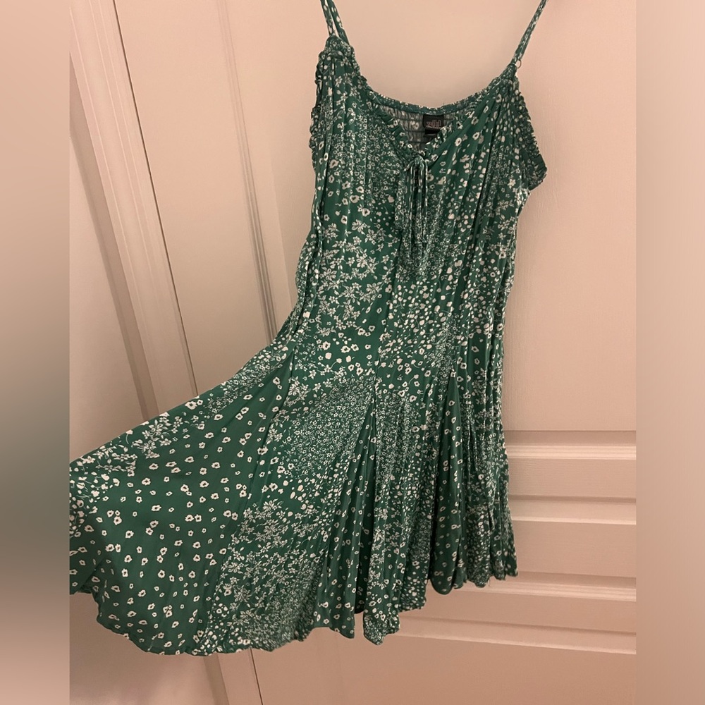 Green Floral Dress from Target Size Large